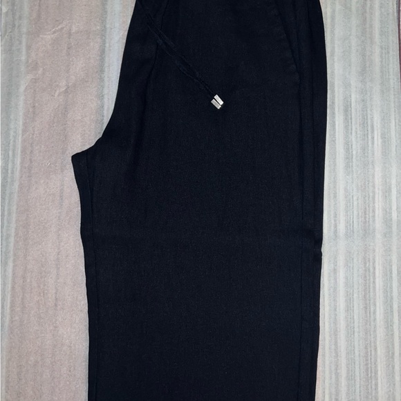 Navy Linen Pants from Zara - Picture 4 of 6